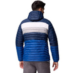 Columbia Powder Pass Hooded Jacket kék dzseki