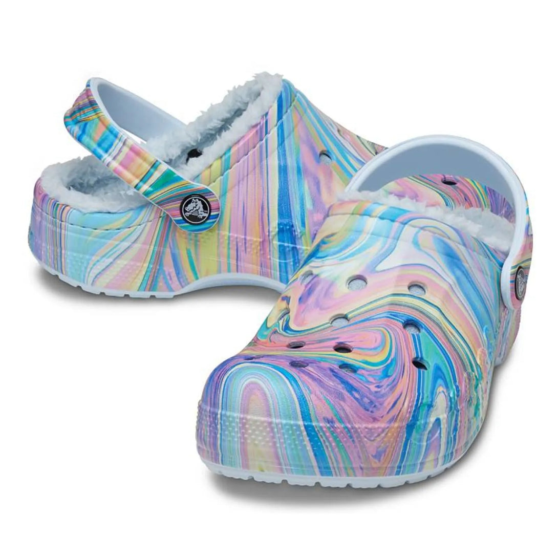 Crocs Baya Lined Printed Clog Papucs - Sportmania.hu