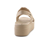 Crocs Brooklyn Woven Low Wedge W 209977-212 sandals Cipő - Sportmania.hu