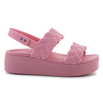 Crocs Brooklyn Woven Low Wedge W sandals női szandál