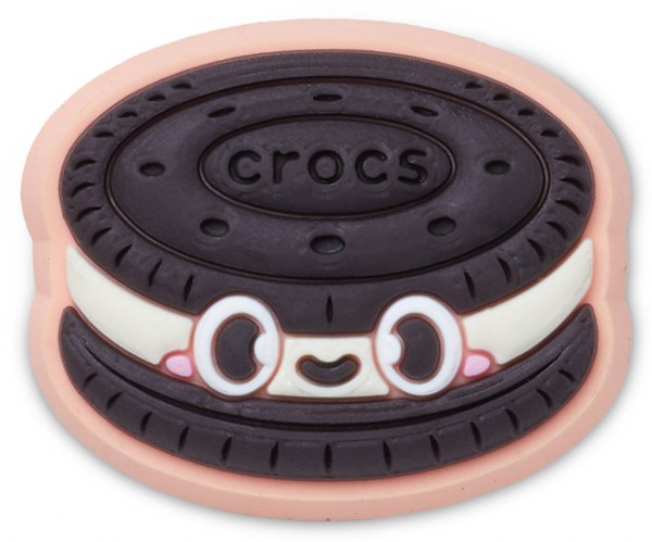 Crocs Chocolate Cookie With Smile unisex