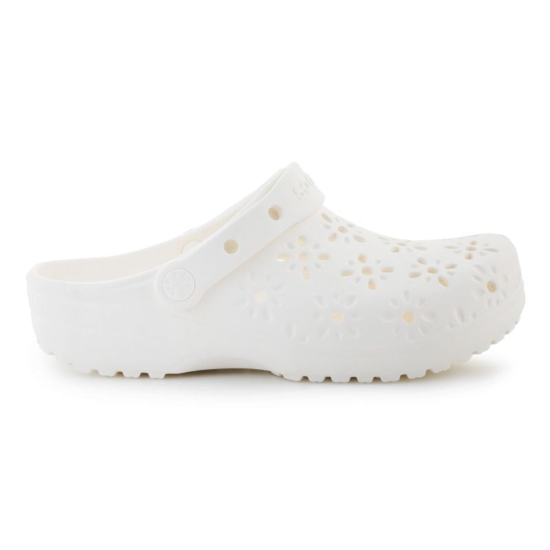 Crocs Classic Floral Cut Out Clog Chalk eu 39/40 unisex 210927-0WV
