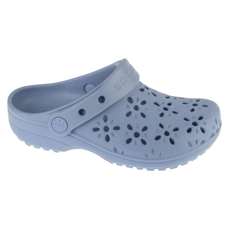 Crocs Classic Floral Cut Out Clog Kids Blue 29/30 gyerek papucs 210943-453