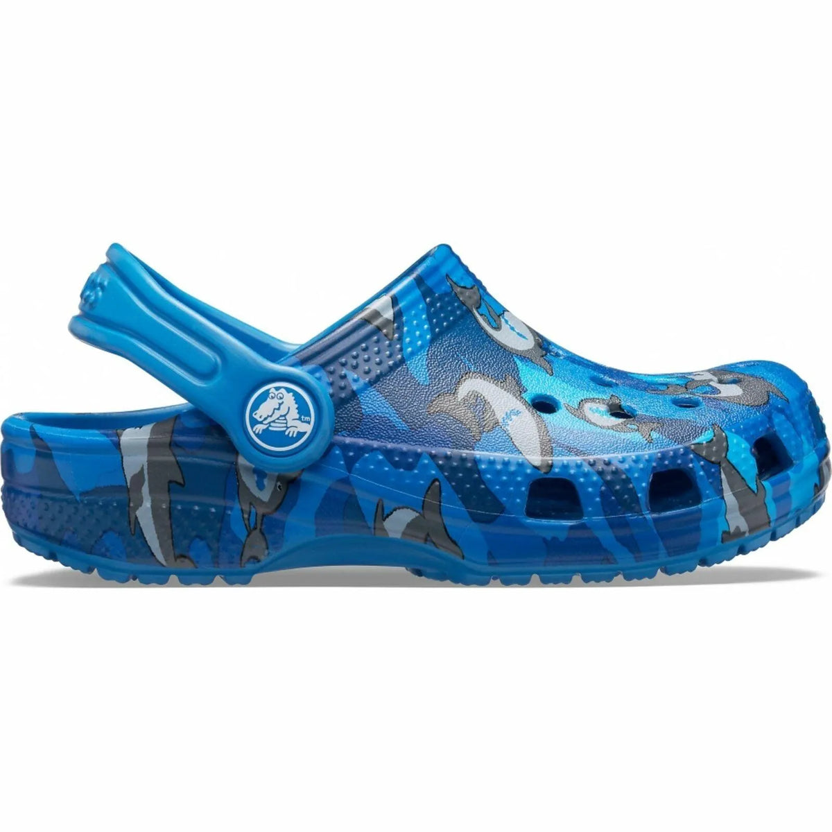 Crocs Classic Shark Clog PS gyerek Papucs