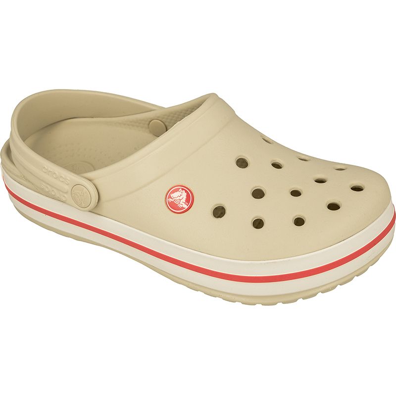 Crocs Crocband W 11016 slippers beige Cipő - Sportmania.hu
