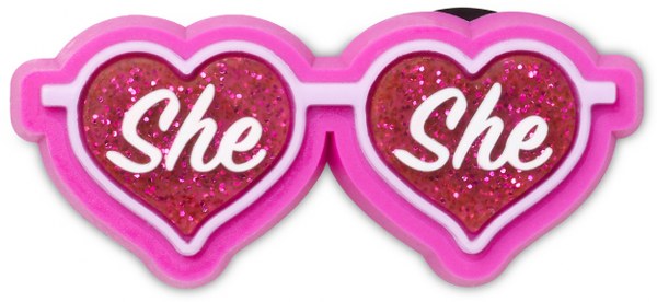 Crocs Glittery She Sunglasses unisex
