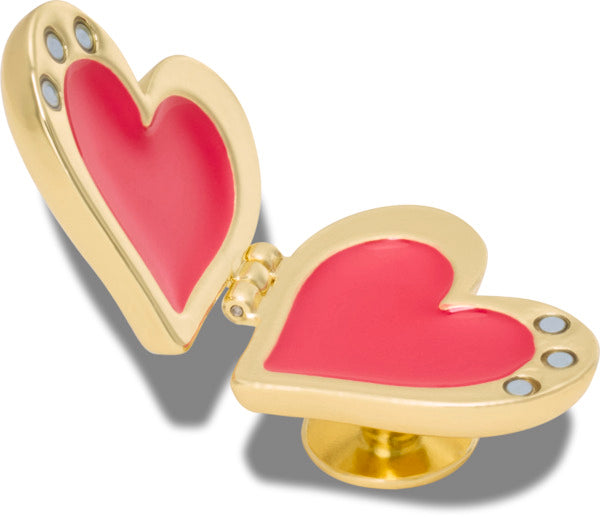 Crocs Gold Bubble Locket Heart unisex