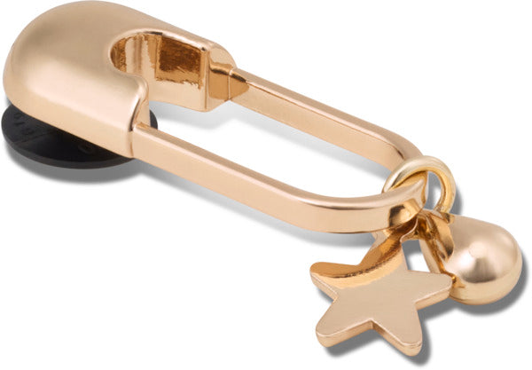 Crocs Gold Meta Safety Pin unisex