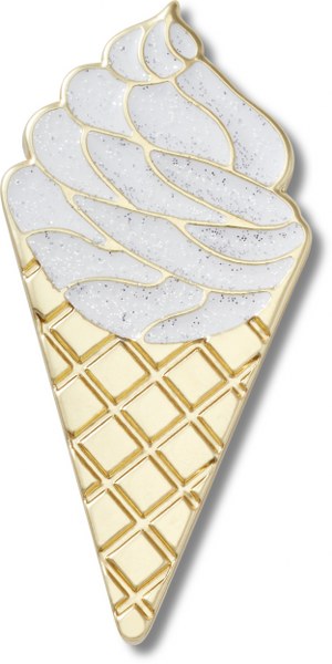 Crocs Gold Vanilla Waffle Cone unisex