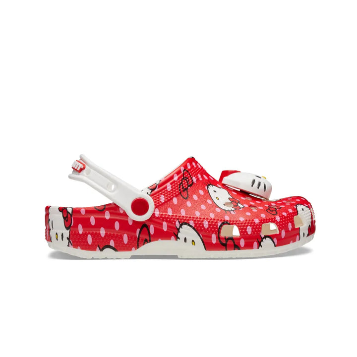 Crocs Hello Kitty Red Classic Clog unisex Papucs