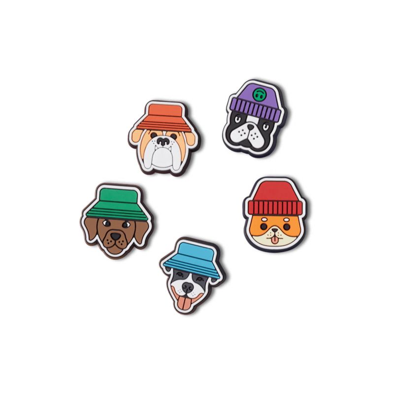 Crocs Jibbitz™ Dogs In Hats 5 Pack Pins 10012184 Kiegészítők - Sportmania.hu