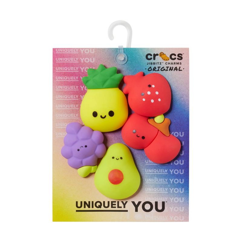 Crocs Jibbitz™ Squish Fruits 5 Pack Pins 10012181 Kiegészítők - Sportmania.hu