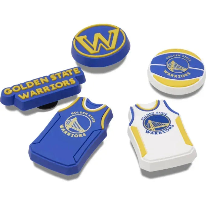 Crocs NBA Golden State Warriors 5Pck Cipődísz - Sportmania.hu