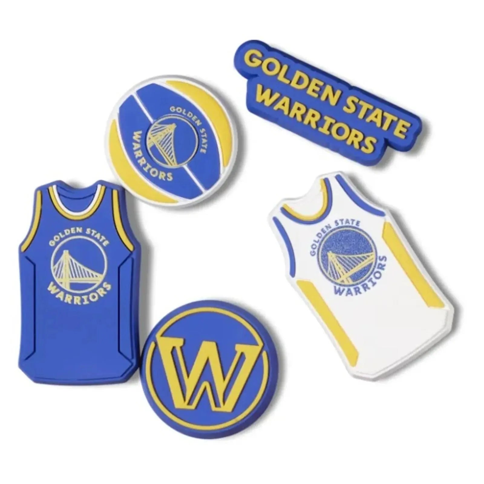 Crocs NBA Golden State Warriors 5Pck unisex