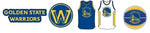 Crocs NBA Golden State Warriors 5Pck unisex