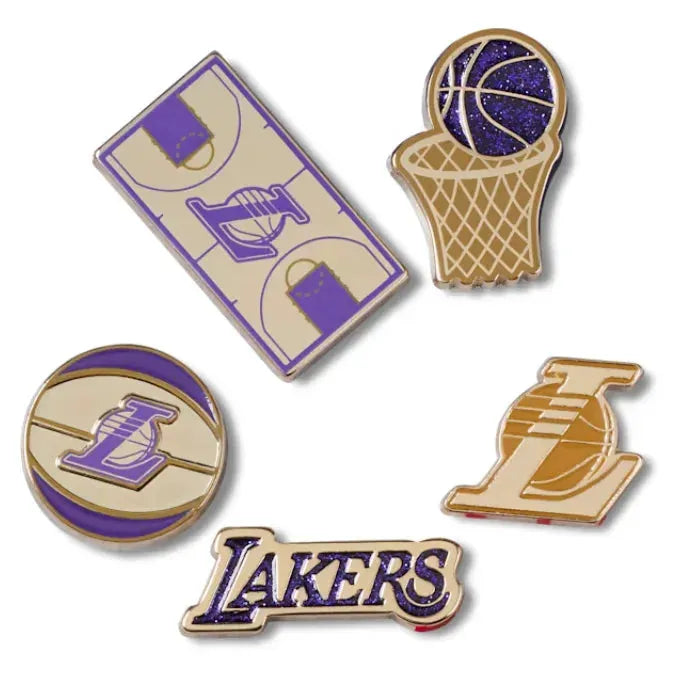 Crocs NBA Los Angeles Lakers 5PckEL Cipődísz - Sportmania.hu