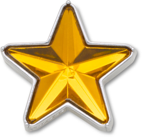Crocs Orange and Silver SMT Gem Star unisex