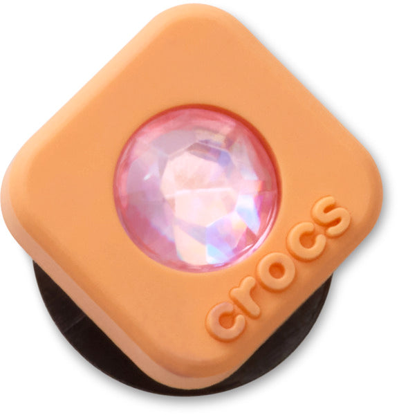 Crocs Orange Square PVC SMT Gem unisex