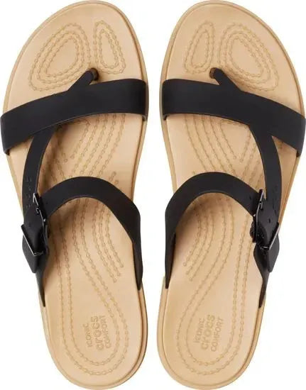 Crocs Tulum Toe Post Sandal, női Papucs - Sportmania.hu