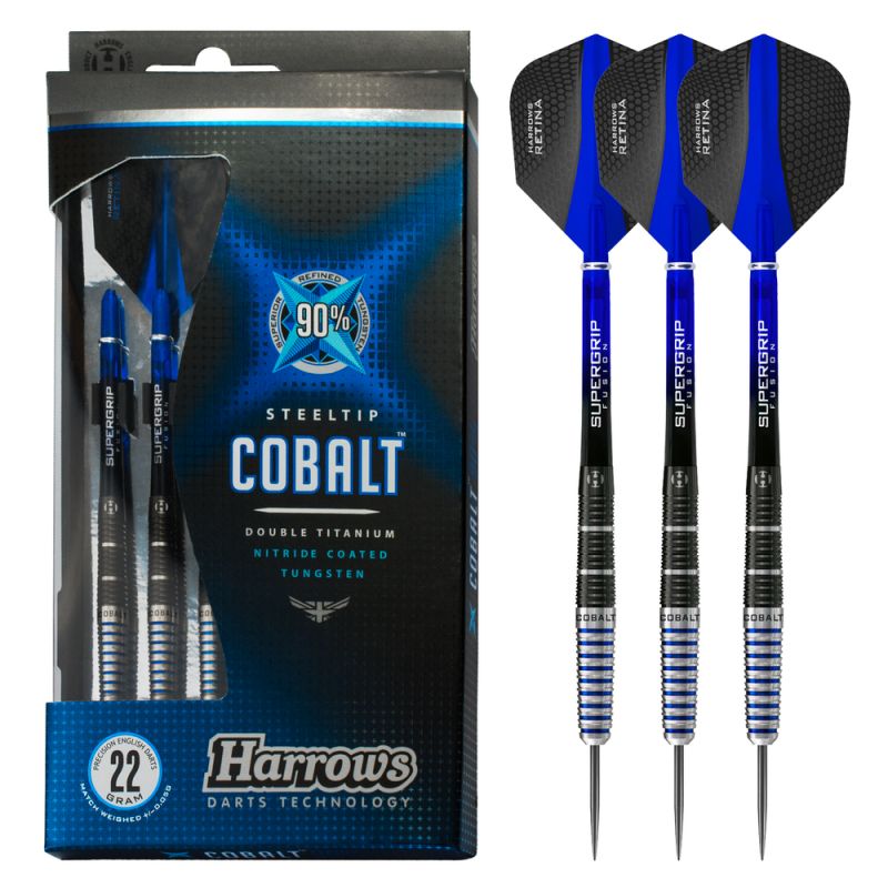 Darts Harrows Cobalt 90% Steeltip Hs-tnk-000013299 - Sportmania.hu