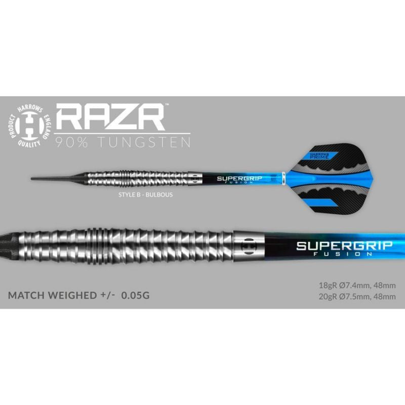 Darts Harrows Razr 90% Softip Hs-tnk-000013378 - Sportmania.hu