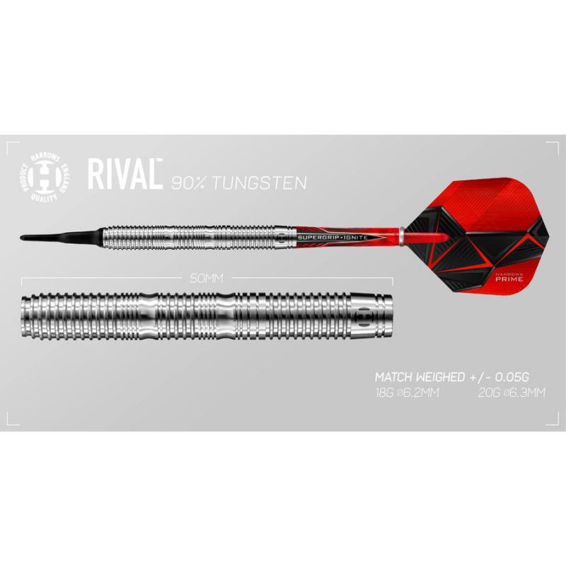 Darts Harrows Rival 90% Softip Hs-tnk-000016035 - Sportmania.hu