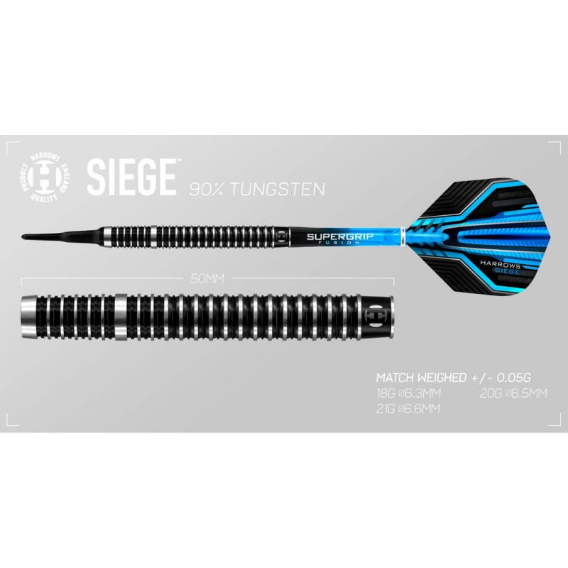 Darts Harrows Siege 90% Softip Hs-tnk-000016034 - Sportmania.hu