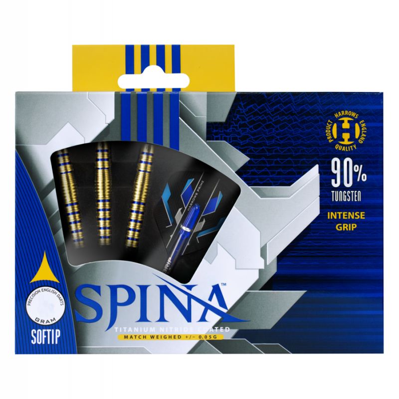 Darts Harrows Spina Gold 90% Softip Hs-tnk-000013752 - Sportmania.hu