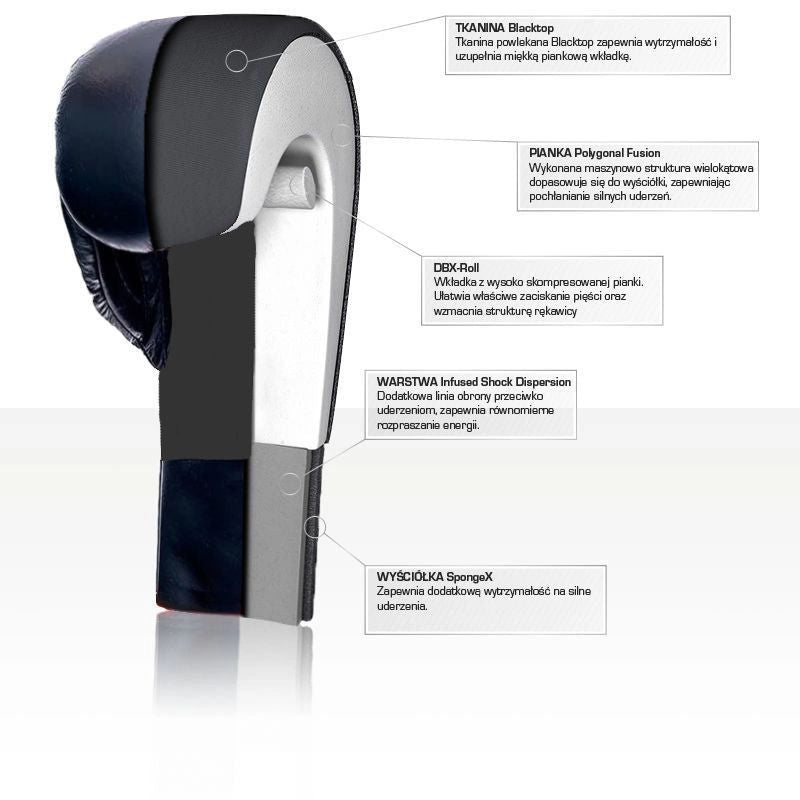 DBX Bushido 10oz - Infinity - Origin Series boxkesztyű