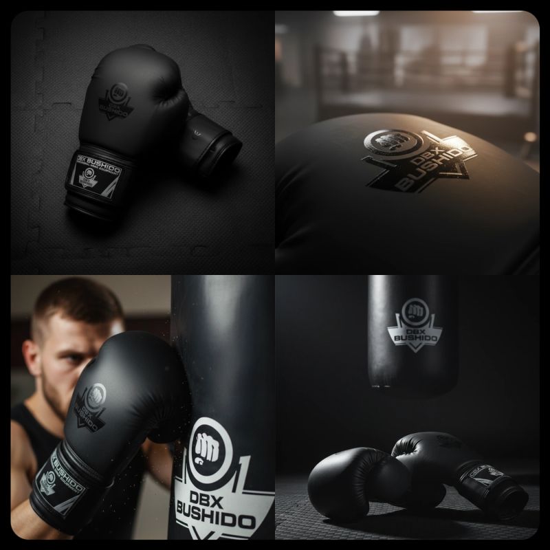 DBX Bushido 10oz - Master - Valor Series fekete boxkesztyű