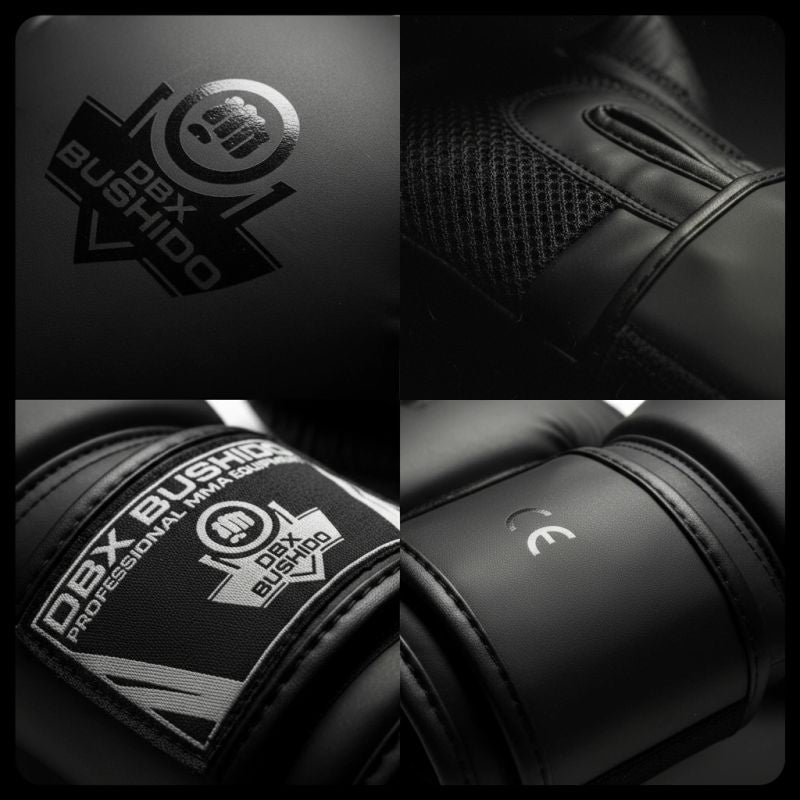 DBX Bushido 10oz - Master - Valor Series fekete boxkesztyű