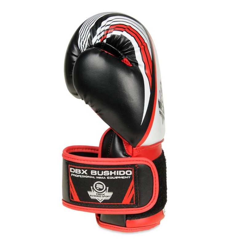 DBX Bushido 6oz for Kids - Junior piros boxkesztyű