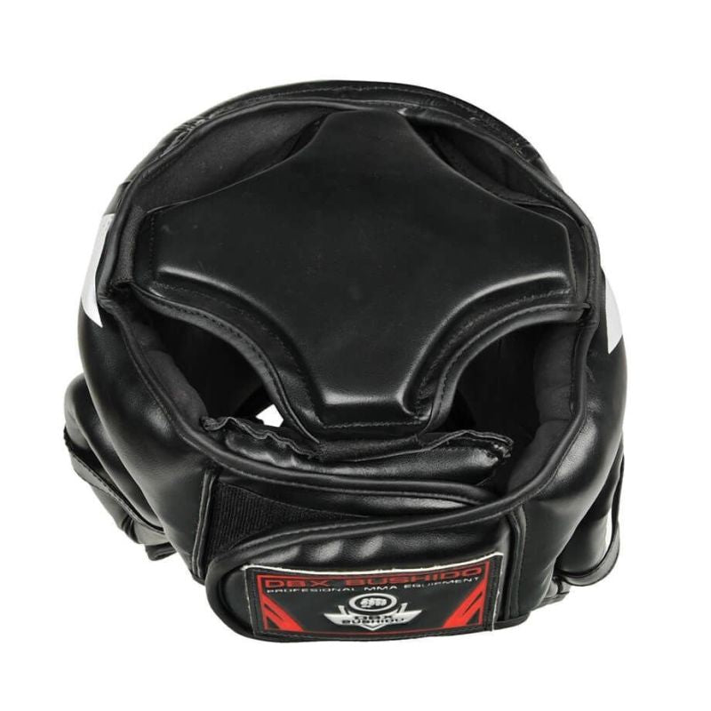 DBX Bushido Boxing helmet with visor – Ninja védőfelszerelés