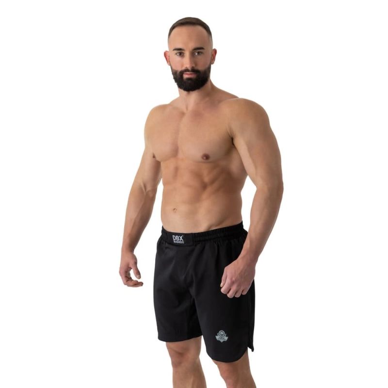DBX Bushido Bushido Black MMA Training Shorts fekete rövidnadrág