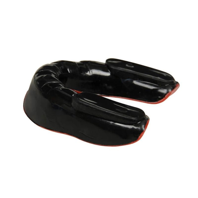 DBX Bushido Gel Mouthguard + Box - Black and Red | GelTech dla dzieci Fogvédő