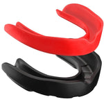 DBX Bushido Gel Mouthguard + Box - Black and Red | GelTech dla dzieci Fogvédő