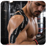 DBX Bushido Kinesiological Tape For Taping 5m Self-Adhesive Beige | czarny || beżowy zokni szalag DBX-TAPE-Brown