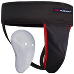 DBX Bushido Men's Suspensor Groin Protector - Black -M fekete védőfelszerelés