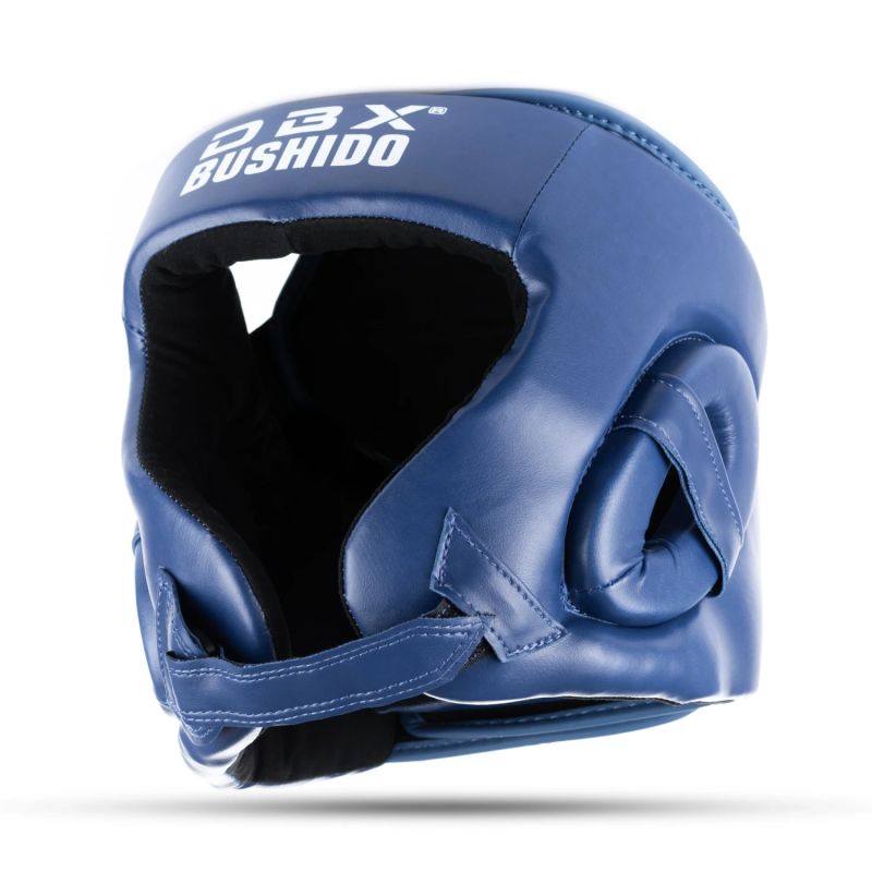 DBX Bushido RED Tournament Boxing Helmet czerwony védőfelszerelés