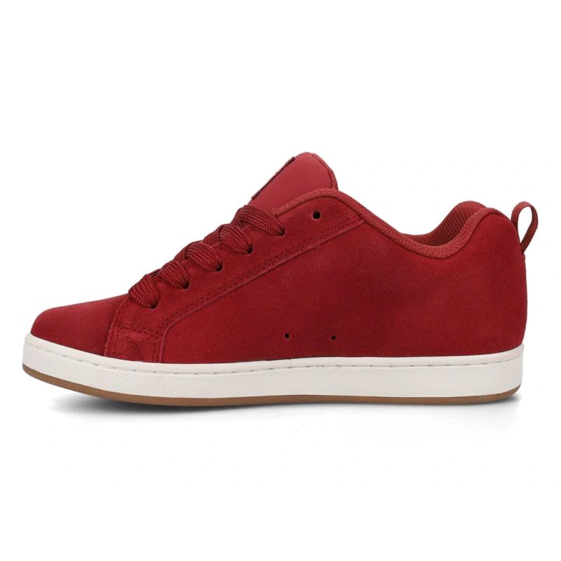 DC SHOES Court Graffik SD Dark Red piros férfi utcai cipő DC02222601