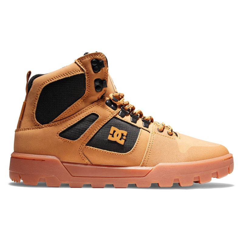 DC SHOES PURE HIGH TOP Leigh Beige bézs férfi utcai cipő ADYB100018WEA