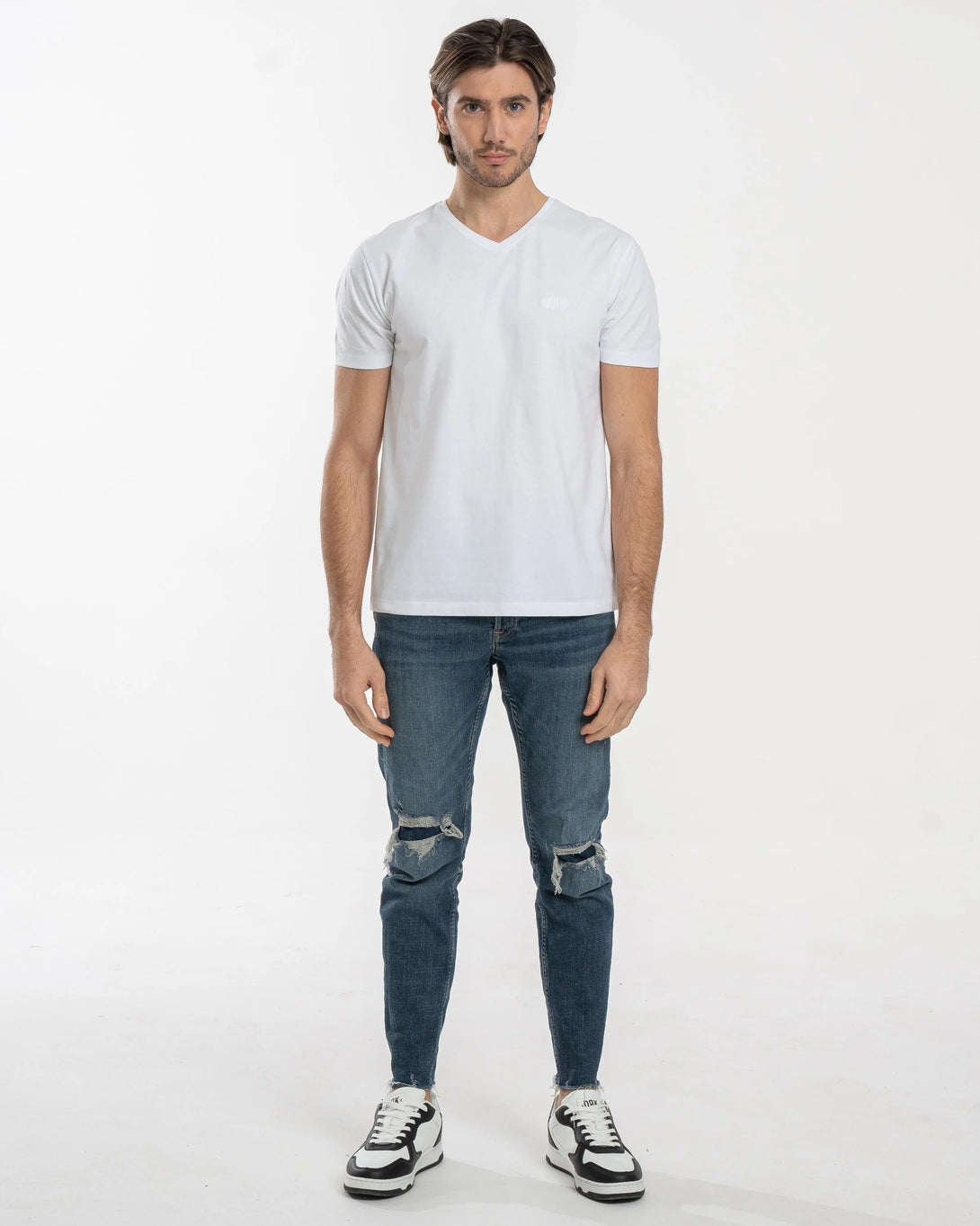 Dorko BARTOLO V-NECK T-SHIRT MEN Póló - Sportmania.hu