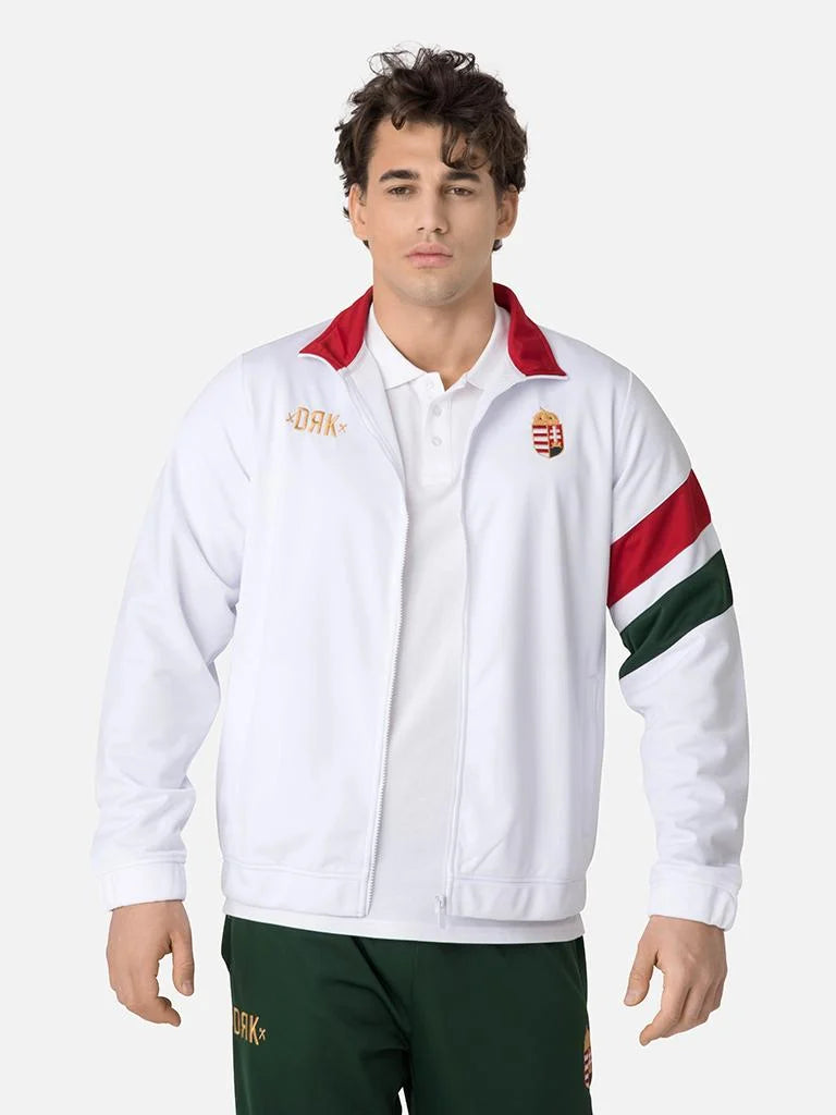 Dorko Hungary Dorko_Hungary Ceremony fehér férfi Kapucnis pulóver