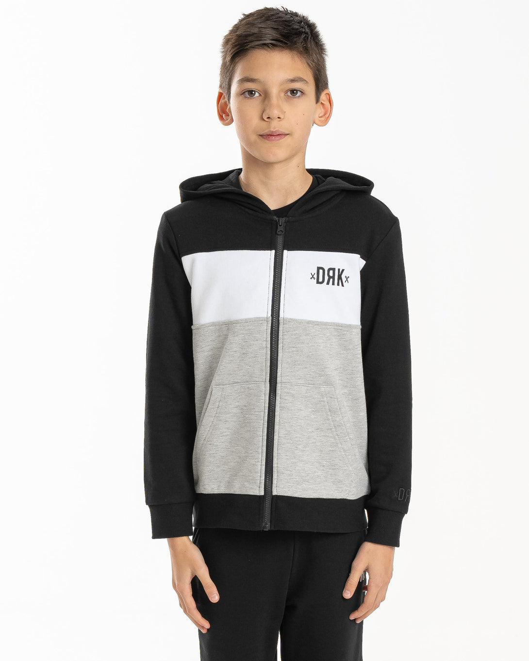 Dorko Lino Zipped Sweater Boy kapucnis pulóver - Sportmania.hu