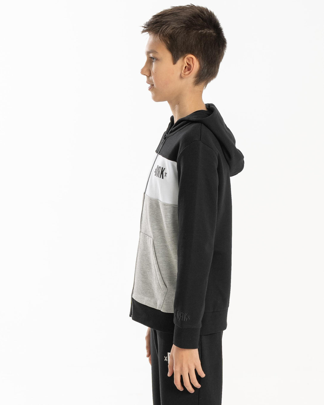 Dorko Lino Zipped Sweater Boy kapucnis pulóver - Sportmania.hu