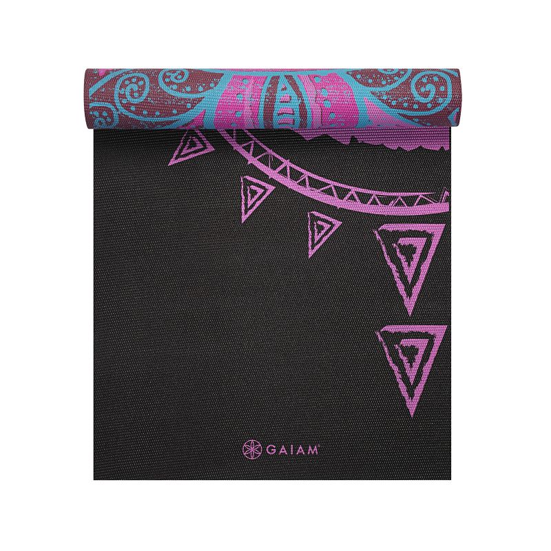 Double-sided yoga mat Gaiam &quot;BE FREE&quot; 6mm 62031 - Sportmania.hu