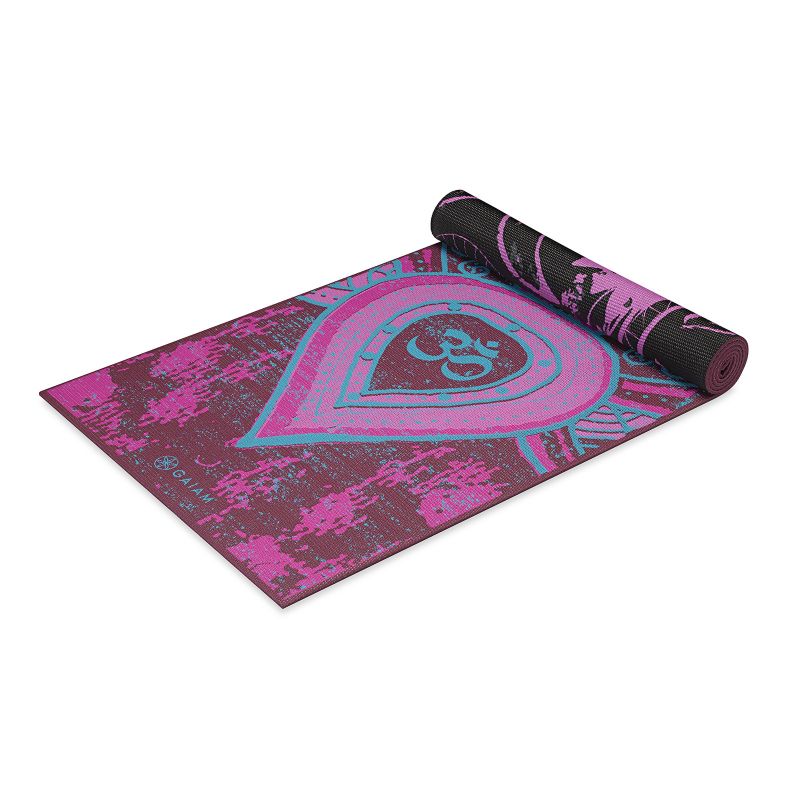 Double-sided yoga mat Gaiam &quot;BE FREE&quot; 6mm 62031 - Sportmania.hu