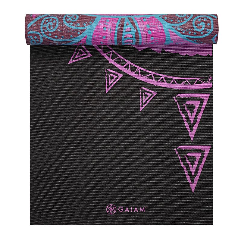 Double-sided yoga mat Gaiam &quot;BE FREE&quot; 6mm 62031 - Sportmania.hu