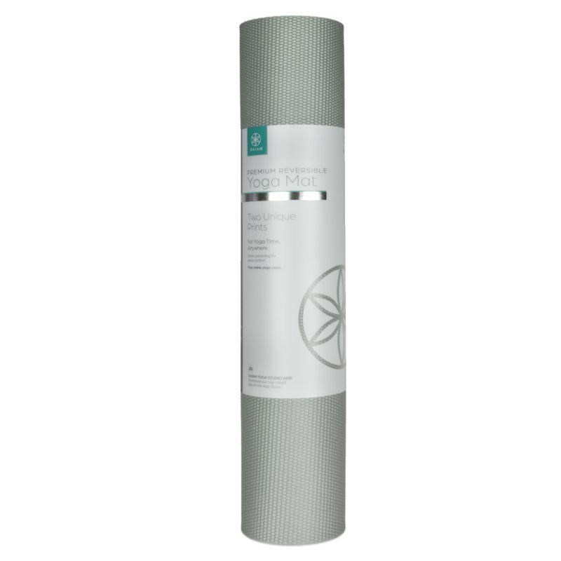 Double-sided yoga mat Gaiam &quot;GRANITE / STORM&quot; 4 mm 61956 - Sportmania.hu