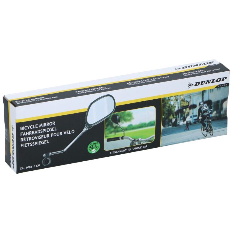 Dunlop ADJUSTABLE BICYCLE MIRROR 27.5x7CM fekete GSP-436203